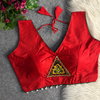 
Rk Blouse Heavy Rayon Cotton With Gamthi Patch & Shell Lace Pattern Wholesale Suppliers In Mumbai

